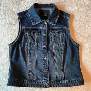 The Limited Denim Vest
